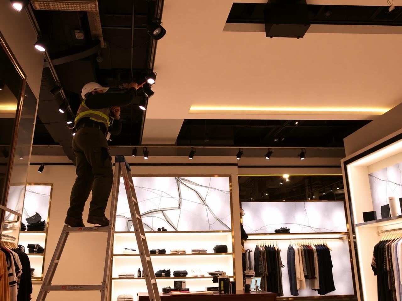 Retail Electrical — commercial electrical service by Dena Electronics
